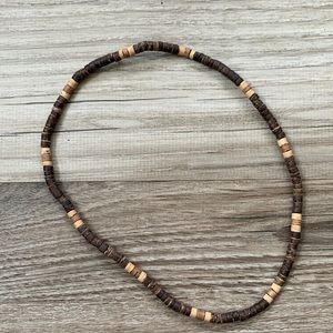 Beaded Wooden Necklace Jewelry - Beach Themed